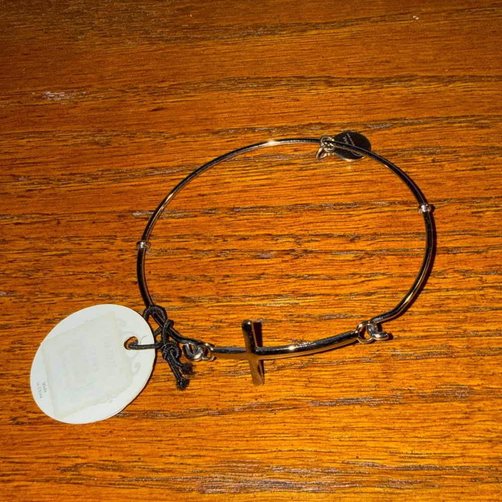 Silver Cross Bangel